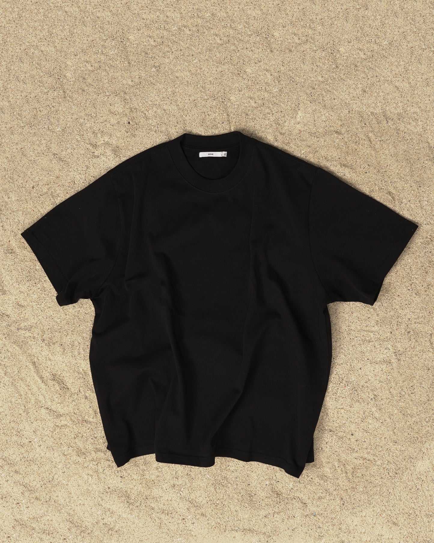 DAILY CROPPED T-SHIRT - BLACK