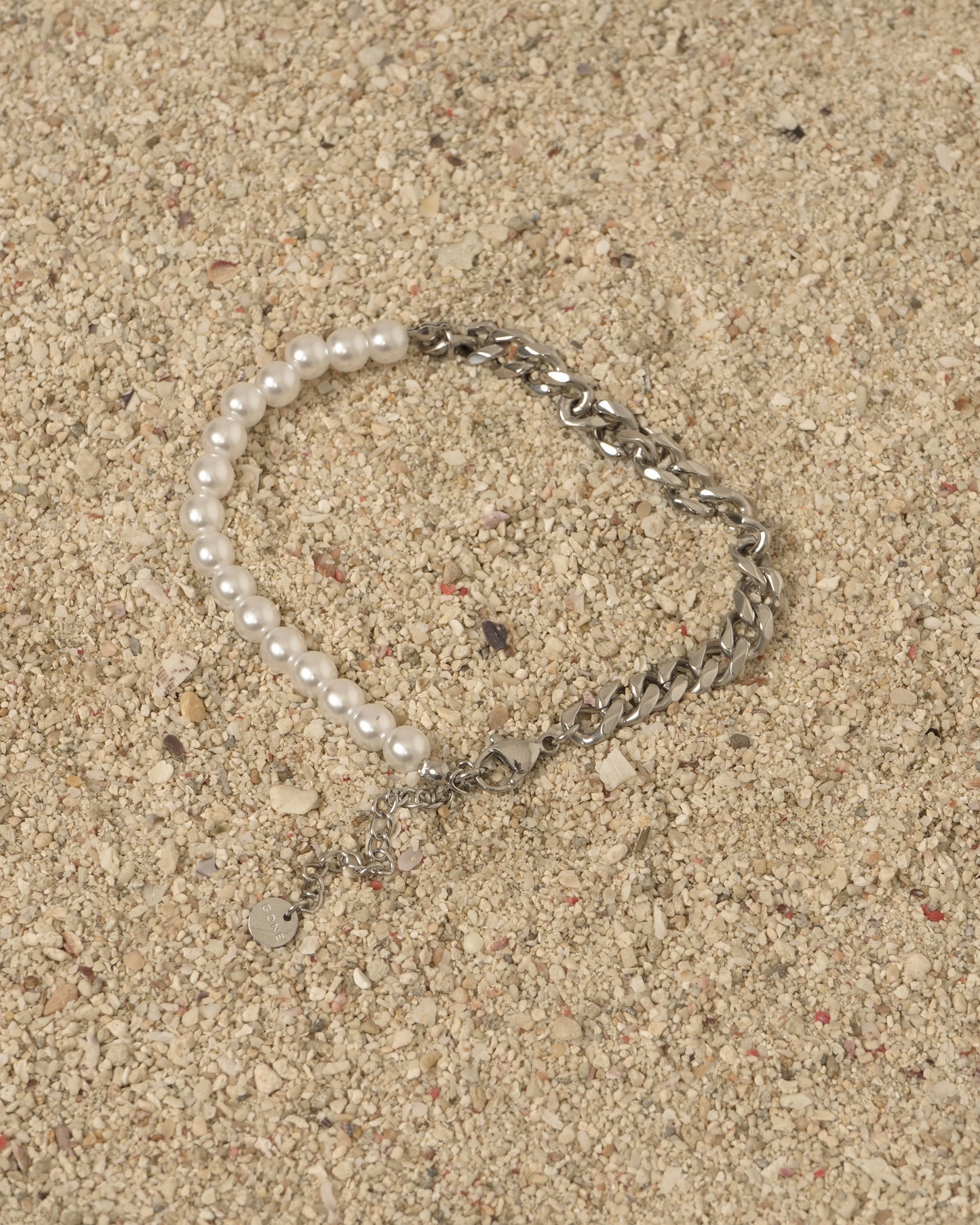 ETERNAL SILVER & PEARL BRACELET