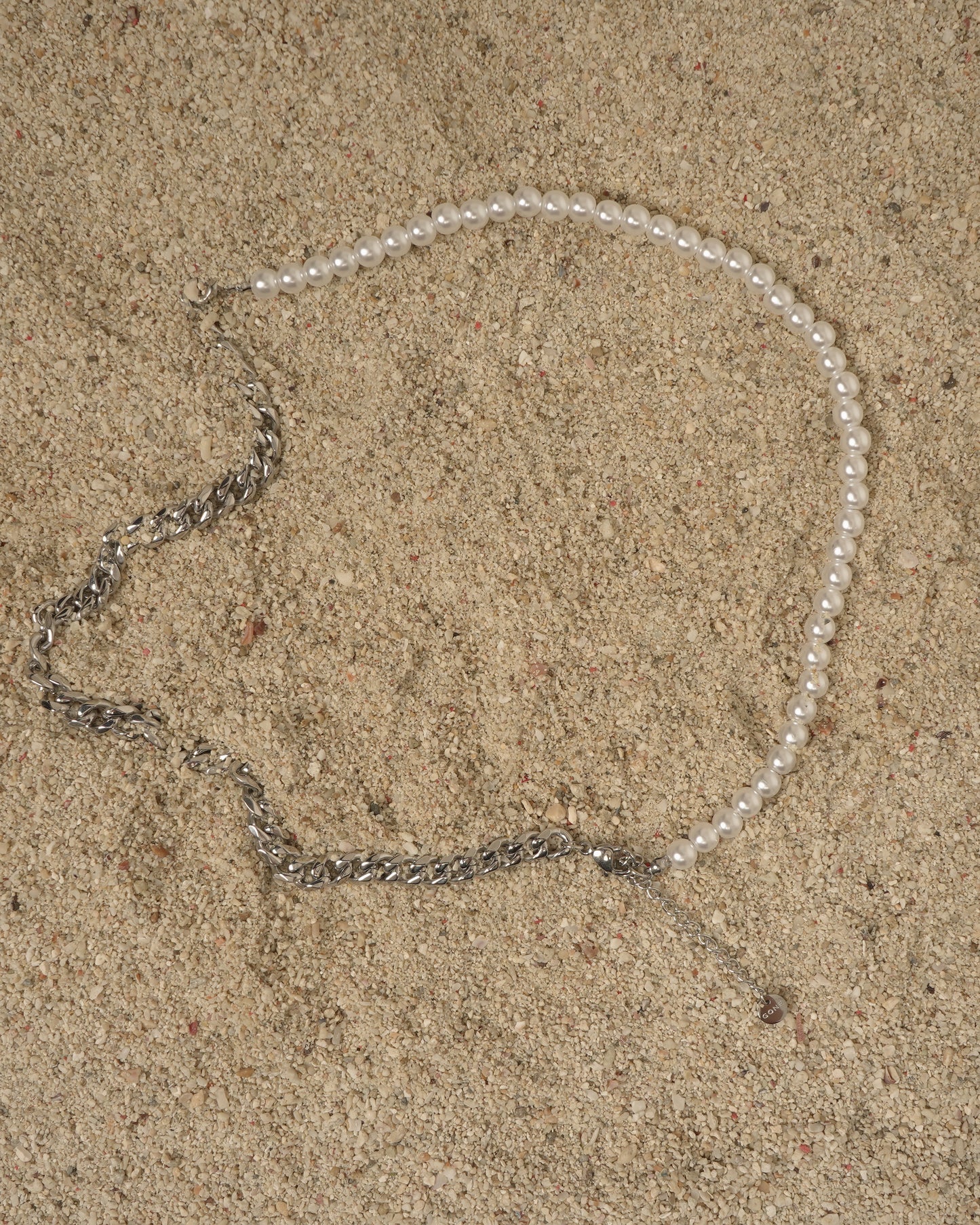 ETERNAL SILVER & PEARL NECKLACE