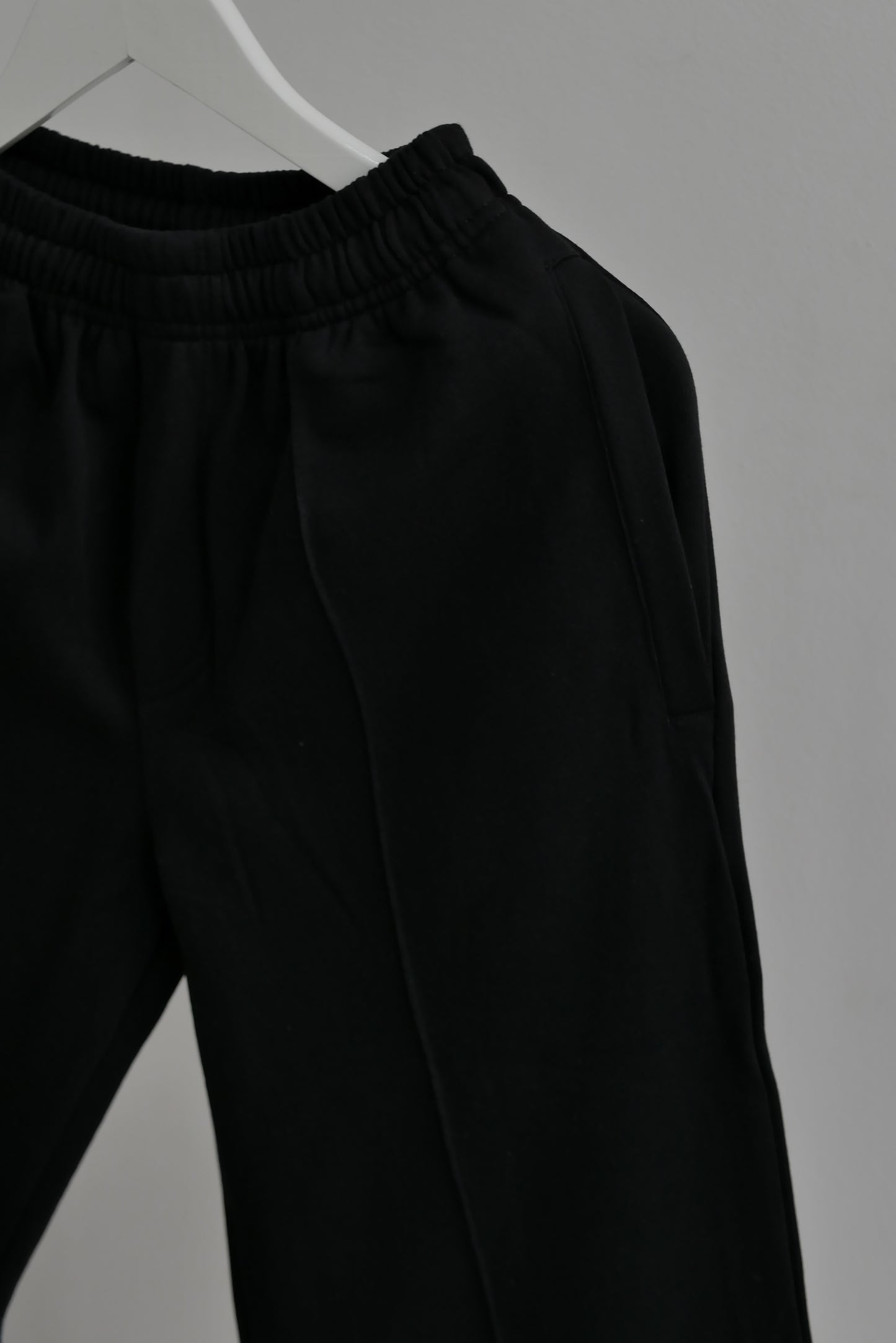 DAILY WIDE SWEATPANTS - BLACK