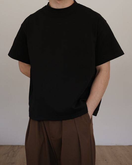 BYRON RELAXED FIT T-SHIRT - BLACK