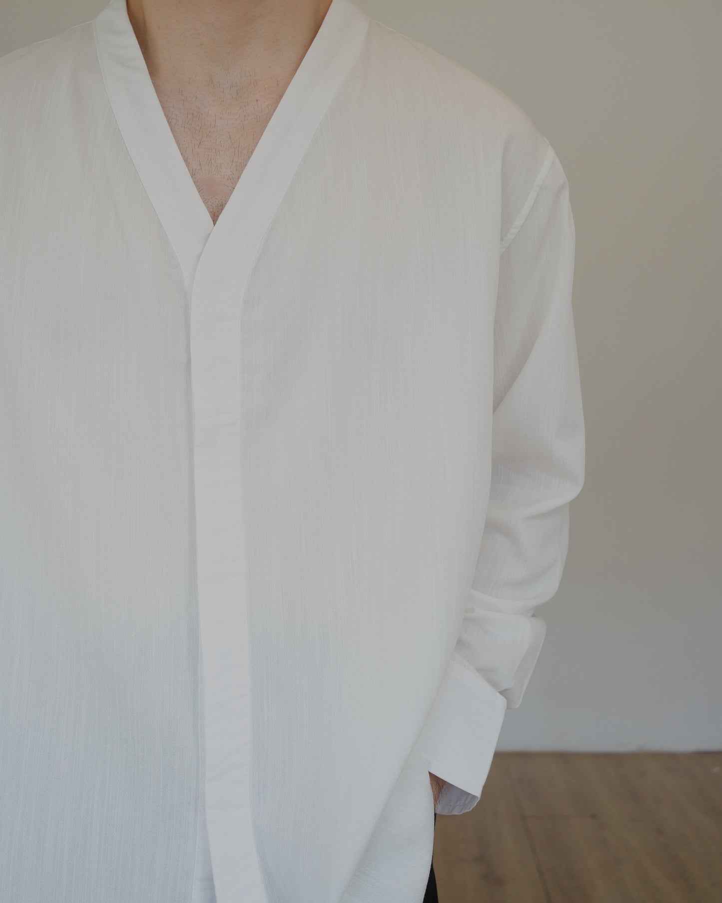 SORA LINEN SHIRT - IVORY