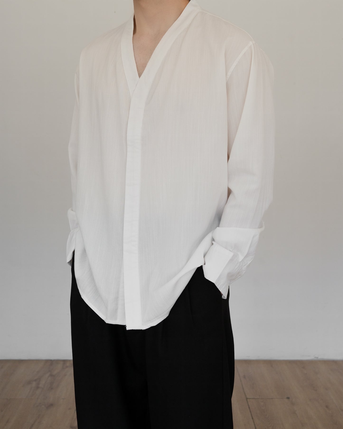 SORA LINEN SHIRT - IVORY