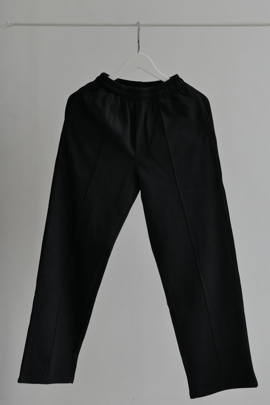 DAILY WIDE SWEATPANTS - BLACK